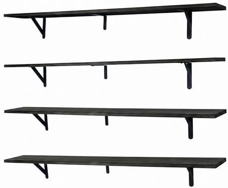 Long Wall Shelf, Large Floating Shelves by Unknown