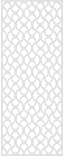 23 3/8"W x 59 3/8"H x 3/8"T Resort Decorative Fretwork Wall Panels in - Image 2