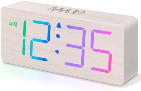 DreamSky Wooden Digital Alarm Clock by DreamSky