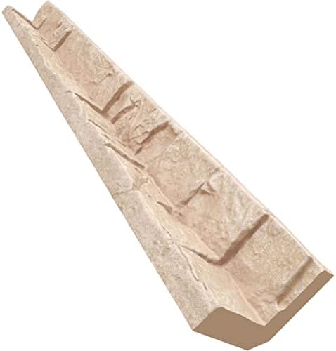Universal Inside Corner for EverStone Faux Stone Siding Panels, Ocean Floor - Image 5