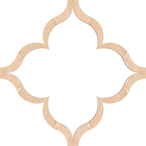 15 3/8"W x 15 3/8"H x 3/8"T Medium May Decorative Fretwork Wood Wall Panels - Image 4