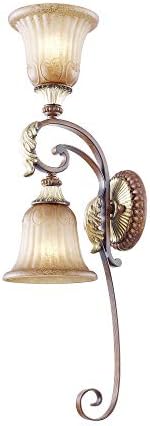 Livex Lighting 8572-63 Villa Verona 2 Light Verona Bronze Finish Wall Sconce - Image 4