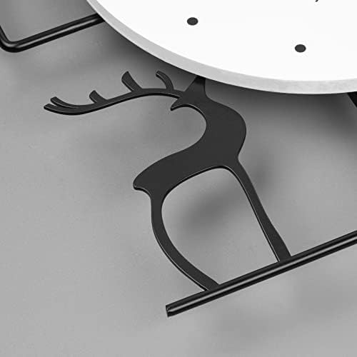 FLEBLE Large Wall Clocks for Living Room Decor Modern Pendulum Clock Silent - Image 6