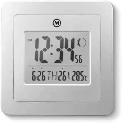 MARATHON Moon Phase Digital Wall Clock by Marathon