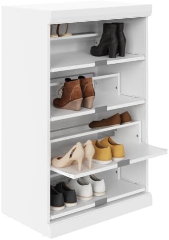 ClosetMaid Mosaics 4 Pull-Out Shoe Storage Unit, Holds Up to 24 Pairs of Shoes by Unknown