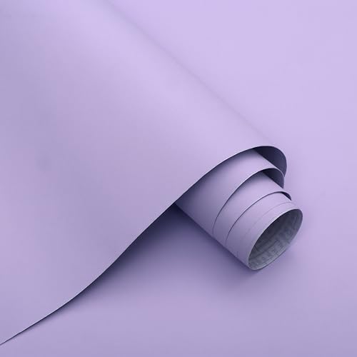 15.7"x394" Purple Wallpaper Peel and Stick by Micpolo
