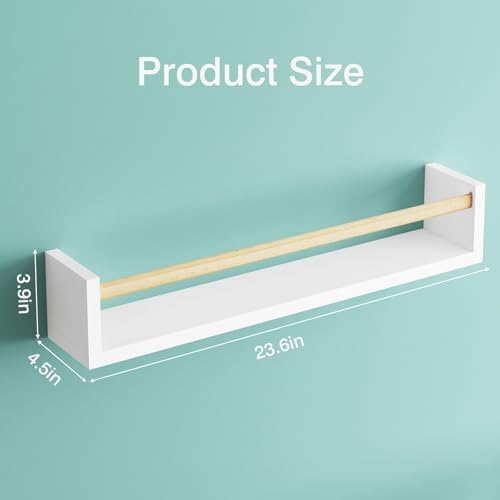 Fixwal Floating Nursery Book Shelves - Image 2