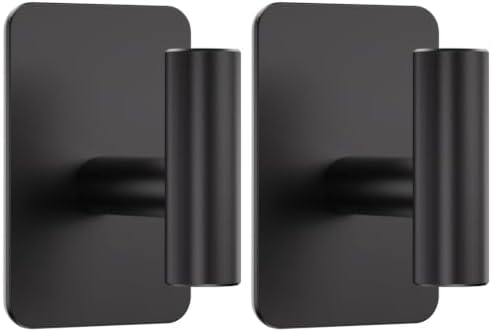 Heavy Duty Adhesive Hooks - 26lb Max by Eowihor