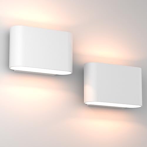 Aipsun Modern LED Wall Sconces Hardwired Interior Wall Lights Set of 2 Indoor by Aipsun