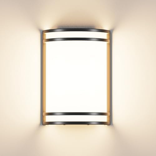 Aipsun Modern Wall Sconces Hardwired Indoor 15W LED Dimmable 3000K 4000K 5000K by Aipsun