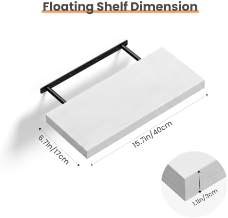 upsimples 15.7 inch Floating Shelves - Image 3