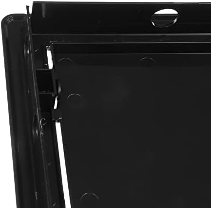 8" x 10" Black ABS Plastic Plumbing Access Panel - Image 6