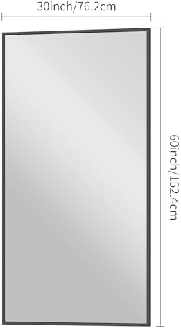 BONEWEI Bathroom Mirror, 30x60 inch Large Wall Mirror - Image 7