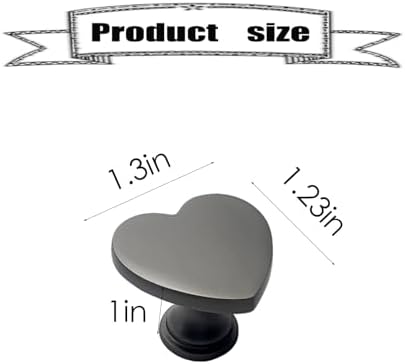 Heart Shaped Coat Hook, Decorative Wall Hook, Single Prong Robe Hook - Image 2