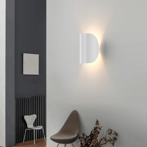 Aipsun LED Wall Sconce Indoor Modern Wall Lights 2 Packs Hardwired Up and Down - Image 2