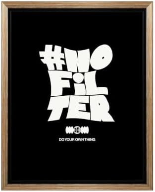 InkFlow Posters No Filter Canvas Poster by InkFlowPosters