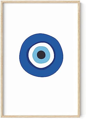 HAUS AND HUES Evil Eye Decor by HausandHuesArtPrints