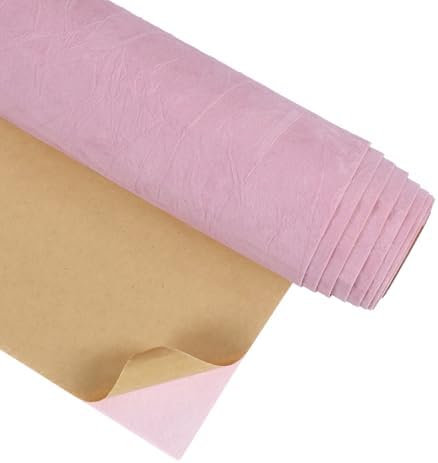 CRE8TIVE Pastel Pink Peel and Stick Wallpaper Velvet Drawer Liners 12"x80" Self by CRE8TIVE