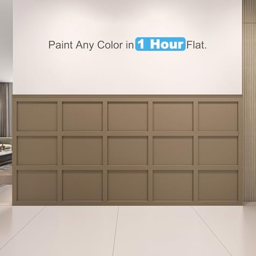 Art3d Pre-Cut Board and Batten Wainscoting Panel, Covers 10 ft - Image 3
