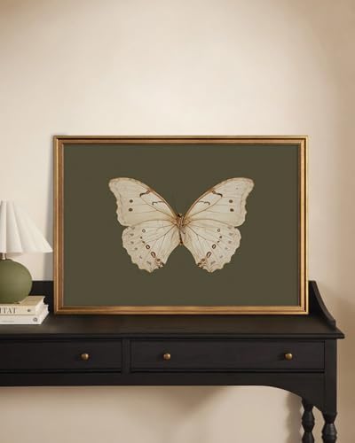 KBKART Gold Framed Canvas Prints Wall Art, Butterfly Wall Decor 16x24inch - Image 6