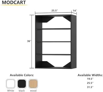 Short Tower Closet Unit, Modular Closet System, Wood Closet System Organizer - Image 4