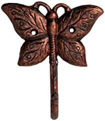 Wall Mounted Cast Iron Home Decor Single Hook by FantasHome