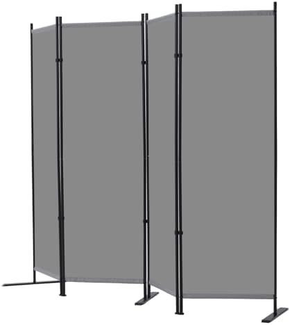 RANTILA 4 Panel Room Divider, 6 FT Folding Privacy Screen - Image 2