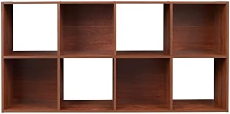 ClosetMaid Cubeicals 8 Cube Storage Shelf Organizer Bookshelf, Vertical or - Image 6