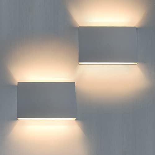 FUDESY LED Wall Sconce, 12W Up Down Modern Outdoor Wall Lights, 2 Pack by FUDESY