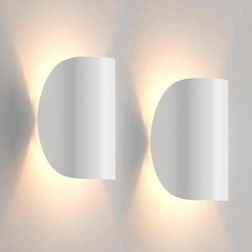 Aipsun LED Wall Sconce Indoor Modern Wall Lights 2 Packs Hardwired Up and Down by Aipsun