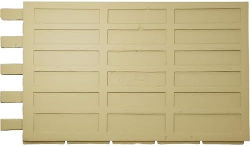 EverStone Aged Brick Faux Brick Panel, 46 7/8"W x 27"H x 1 1/4"D, Moon Rock - Image 5