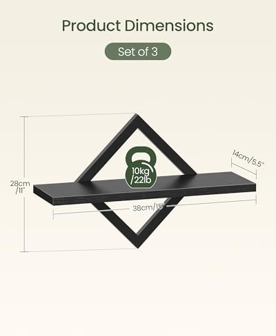 CHOEZON Floating Shelves for Wall - Image 2