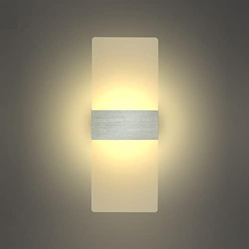 KICAAO Modern Wall Sconces Set of Two, Led Wall Light 10w, Warm Light 2700K - Image 2