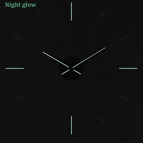 Presentime Large Frameless DIY Wall Clock - Image 4