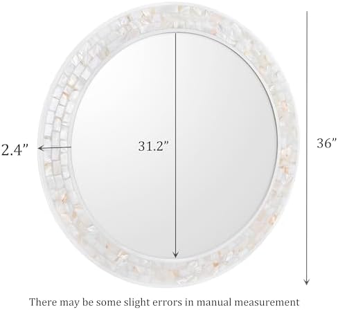 Round Bathroom Mirror 36 Inch - Image 3