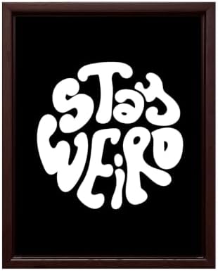 InkFlow Posters Stay Weird Canvas Poster by InkFlowPosters
