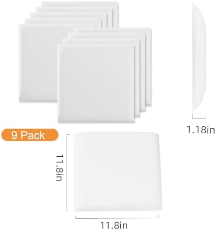 Anti Collision Wall Padding for Kids, Peel and Stick headboard Panel - Image 2