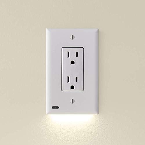 2 Pack - SnapPower GuideLight - Night Light - Electrical Outlet Wall Plate - by SnapPower