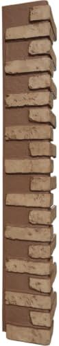 Outside Corner for EverStone Faux Classic Aged Brick Siding Panels, 8 1/2"W x - Image 2