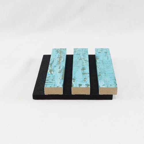 TREKATL AUTO Wood Slat Acoustic Panels, Turquoise Sample - Image 4