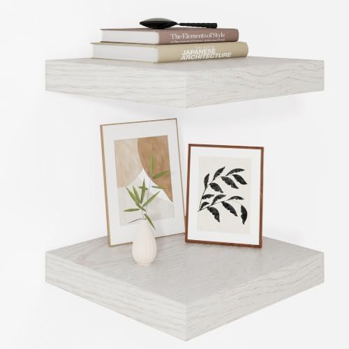Vivelove Square Floating Shelves 12x12” Set of 2 by VIVELOVE
