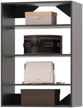 ROOMTEC 19.5" Shelf Short Tower Closet Unit, Modular Closet System by ROOMTEC