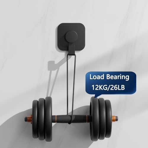 Aikzik 4 Pack Large Heavy Duty Wall Hooks - 26lb Max - Image 5