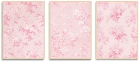 LYPHNX Pink Chinoiserie Flower Poster Wall Art light Pink Love Shack Fancy by Unknown