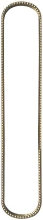 Long Skinny Mirror for Wall, Metal Frame - Image 7