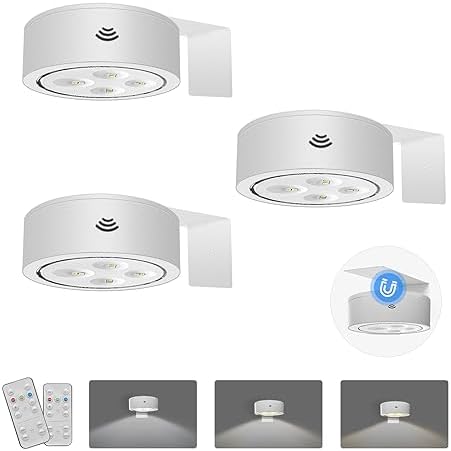 Xuolder Battery Operated Picture Lights Remote Wireless Magnetic Home Decor by Xuolder