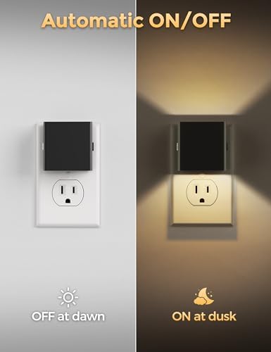 DORESshop Night Lights Plug into Wall, Plug in Nightlight - Image 2