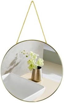 Round Wall Mirror Door Mirror PVC Plastic Frame by Unknown