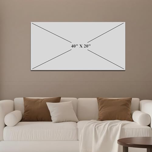 Anolyfi Lotus Canvas Large Framed Wall Art - Image 3