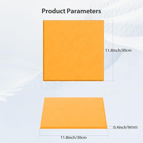 12 Pack Square Acoustic Panels Self Adhesive Sound Proof Foam - Image 6
